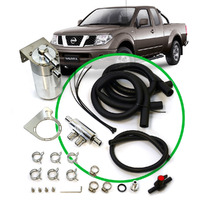 SAAS Oil Catch Can Tank Kit for Nissan Navara D40 2.5L 2005-2015 ST4105-1015