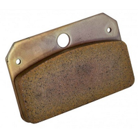 Strange Replacement Brake Pad Suit Strange 4 Piston Caliper, Hard Metalic