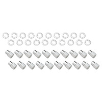 Wheel Lug Nut kit, Chrome Dome Medium Mag, 1.38, M12 x 1.5, 0.55 Shank Set of 20