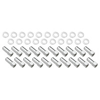 Wheel Lug Nut Kit, Chrome, Cragar, Weld, SST Open End Mag, , 1.91, 1/2', 1.380 in Shank Set 20