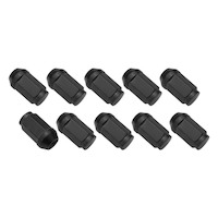 Street Pro Wheel Lug Nut Kit Black Acorn Bulge Length 1.42 12 x1.50 Set of 10