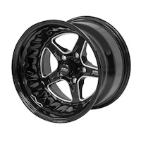 Street Pro Street Pro ll Convo Pro Wheel Black 15x8.5' For Ford Bolt Circle 5x 4.50' (-32) 3.50' Back Space