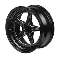 Street Pro Street Pro ll Convo Pro Wheel Black 18x7' For Ford Bolt Circle 5x 4.50' (12) 4.50' Back Space