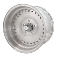 Street Pro 007 Series Wheel Brushed Raw 15x7" For Ford 5 x 4.25" Bolt Circle (-12) 3.5" Back Space