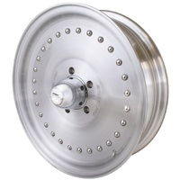 Street Pro 007 Series Wheel Brushed Raw 17x4.5'' For Holden Chevrolet 5 x 4.75'' Bolt Circle (-26) 1.75'' Back Space