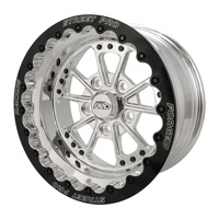 Street Pro 009 Series Forged Wheel Rear Beadlock 15x10'' / 3.50'' Backspace (-51) / 5x4.50" Bolt Circle Ford Polished