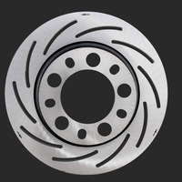 Strange Brake Rotor 11.25 in. Slotted Front Left Each