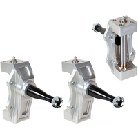 Strange Strange Aluminum Adj Height Funny Car Spindles Pair. 