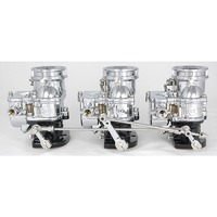 Stromberg Progressive Carb Linkage Kit Chrome 3 X 2 Chev With Edelbrock Tripower