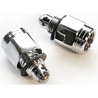 Stromberg S-Jet Inlet Valve Chrome 5/16" Inlet Suit 97, 48, 81 & 40 Strombergs