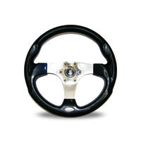Autotecnica Monza Carbon 3-Spoke Steering Wheel Universal 350mm SW-2345C