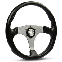 SAAS Steering Wheel Poly 14" ADR Octane Titanium Spoke SW515T-R