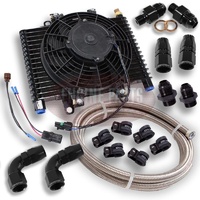 Aeroflow GM TH400 Turbo 400 Auto Trans Transmission Oil Cooler Kit