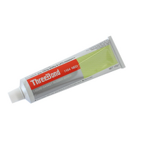 Three Bond Grey Synthetic Rubber Liquid Gasket Low Temperature Application Fine Gap Fill 100g Tube