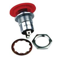 TCI Switch Push Button Momentary Trans-Brake Plastic Red 10 Amps Each