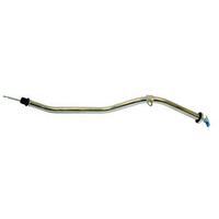 TCI Automatic Transmission Dipstick with Tube Locking Steel Chrome For Chevrolet Powerglide Each