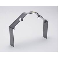TCI Automatic Transmission Shield Flexplate Steel Silver Vain Powdercoated For Chevrolet 3-Speed/4-Speed/Automatic