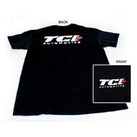 TCI T-Shirt Black Logo Men's Extra Large Each