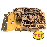 TCI TH350 Valve Body Full Manual, Reverse Shift Pattern Valve Body With Engine Braking