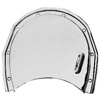 Trans-Dapt Chrome Timing Cover Cap & Chrome Bolts Suit Chevy 4.3L V6 283 400