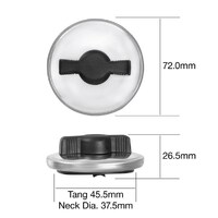 Tridon fuel cap (non locking) chrome bayonet TFNL202V