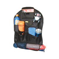 BACK OF SEAT ORGANISER WITH STRAPS/POCKETS