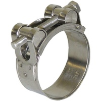 Gates Heavy Duty Stainless Steel T-Bolt Hose Clamp 104-112mm Clamping Range