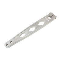 TI22 Standard Steering Pitman Arm Suit Sprint Car, 10° Broach, Natural Aluminium Finish