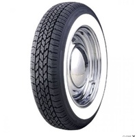 American Classic Tyres 165R15 Radial Tyre With 2-1/4" Whitewall