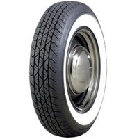 BF Goodrich Silvertown Radial 1 Whitewall Vintage Tyre 165/65 R15 with 2-1/4" Whitewall