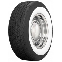 BF Goodrich Silvertown Radial 3 Whitewall Vintage Tyre 185/65 R15 with 1-3/4" Whitewall
