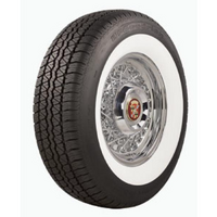 BF Goodrich Silvertown Radial 4 Whitewall Vintage Tyre 205/75 R15 with 2-3/8" Whitewall