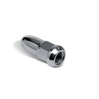 Topline Chrome Bullet Wheel Nut 17mm Hex 12mm x 1.25" Thread (Sold EA)
