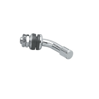 Topline Chrome Plated Bolt In Angle Type Valve Stems (Single)