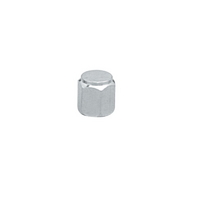 Topline Chrome Plated Valve Stem Caps (Set Of 4)