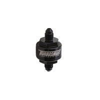 Turbosmart Billet Turbo Oil Feed Filter 44um AN-3 - Black