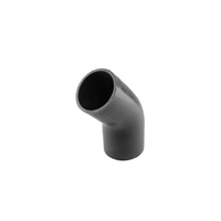 Turbosmart 45 Reducer Elbow 2.75"-3.00" Black