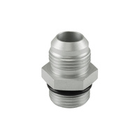Turbosmart Fitting -12 AN Flare to -12 AN ORB Male Straight - Silver