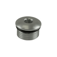 Turbosmart Fitting -10 AN ORB Blank - Silver