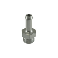 Turbosmart Fitting 8mm / 5/16" Hose End to -6 AN ORB Male Straight - Silver