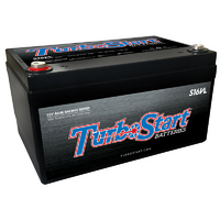 Turbostart 16-Volt Light Weight AGM Race Battery 450 Cold Cranking Amps