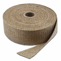 Thermo Tec Exhaust Insulating Wrap Natural 2" Wide. 50ft. Roll