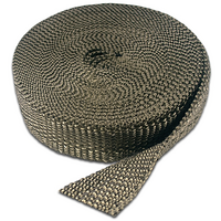 Thermo Tec Exhaust Insulating Wrap Carbon Fibre 1" Wide, 50ft Roll
