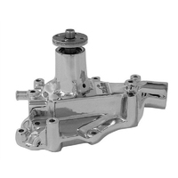Tuff Stuff Chrome High Flow Cast Water Pump Passenger Side Inlet for Ford 289-351W