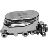 Tuff Stuff Chrome Aluminium Dual Reservoir Master Cylinder 1" Bore