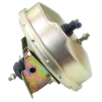 Tuff Stuff Single Diaphragm Power Brake Booster 9" O.D Gold Zinc Universal