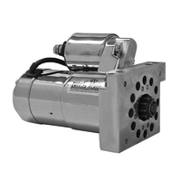 Tuff Stuff Chrome GM Super-Lite Mini Starter Motor Chev V8 153-168 Tooth 1.6 HP