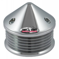 Tuff Stuff Chrome Bullet Nose Alternator Pulley 6-Groove Serpentine