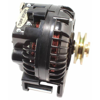 Tuff Stuff Black Chrysler Alternator 100 AMP 1 Wire Internal Single V Groove