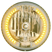 UPI Headlight Insert 7" O.D With 34 LED Amber Turn Signal
